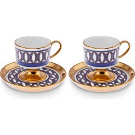 Karaca Hilal 2 Kişilik 85 ml Kahve Fincan Takımı
