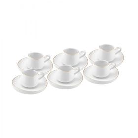 Karaca Hole 6 Kişilik 90 ml Kahve Fincan Takımı