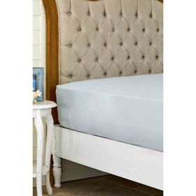 Karaca Home %100 Pamuk Açık Gri 240x260 cm Çarşaf