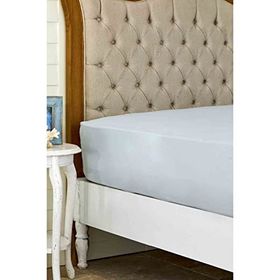Karaca Home %100 Pamuk Açık Gri 240x260 cm Çarşaf
