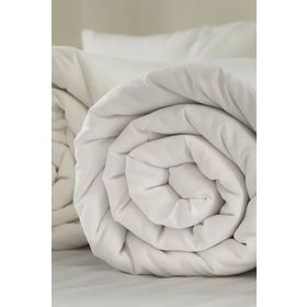 Karaca Home 200-18-02-0004 Beyaz Microfiber Çift Kişilik Yorgan ve 2'li Yastık Seti