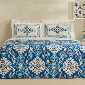 Karaca Home 200 x 220 cm Asul Mavi Çift Kişilik Nevresim Takımı