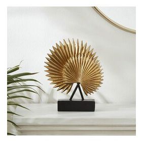 Karaca Home 24.5x8x28 cm Gold Palm Biblo