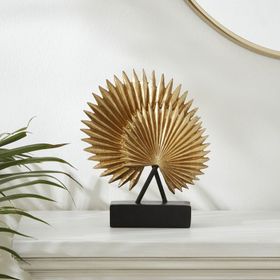 Karaca Home 24.5x8x28 cm Gold Palm Biblo