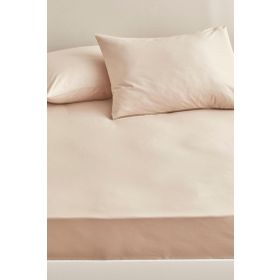 Karaca Home 240x260 cm Toprak Çift Kişilik Düz Çarşaf