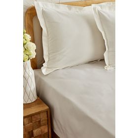 Karaca Home 260x280 cm Açık Gri Düz Çarşaf