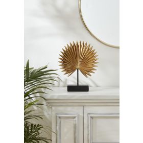 Karaca Home 29x8x34.5 cm Gold Palm Biblo