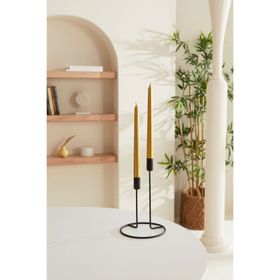 Karaca Home 2'li Altın 24 cm Şamdan Mum