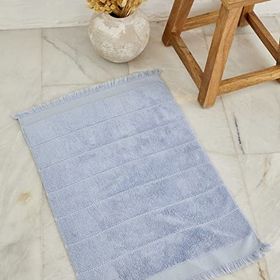 Karaca Home 4 Element %100 Pamuk Mavi 50x70 cm 1 Adet Banyo Paspası
