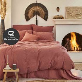 Karaca Home 4 Element %100 Pamuk Terracotta Çift Kişilik Nevresim Takımı