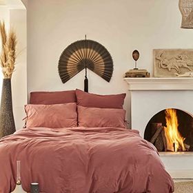 Karaca Home 4 Element %100 Pamuk Terracotta Çift Kişilik Nevresim Takımı