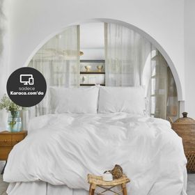 Karaca Home 4 Element Beyaz Tek Kişilik Nevresim Takımı