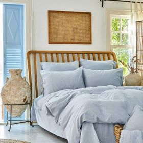 Karaca Home 4 Element Pamuk Mavi Tek Kişilik Nevresim Takımı