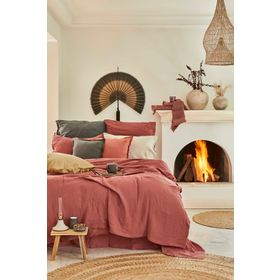 Karaca Home 4 Element Terracotta Tek Kişilik Yatak Örtüsü