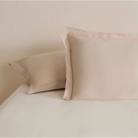 Karaca Home 50x70 cm Bej Basic Volanlı 2'li Yastık Kılıfı