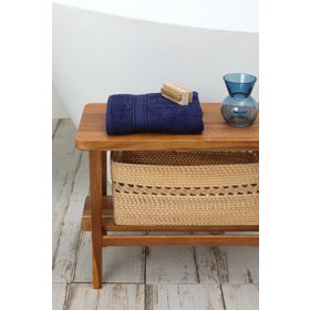 Karaca Home 50x90 cm Daily Soft Lacivert Pamuk Yüz Havlusu