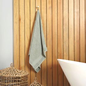 Karaca Home 50x90 cm Dielle Yeşil Recycle Yüz Havlusu