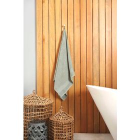 Karaca Home 50x90 cm Dielle Yeşil Recycle Yüz Havlusu