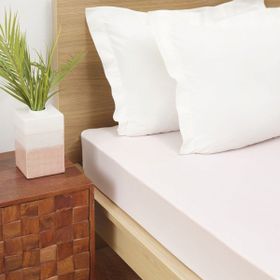 Karaca Home Açık Pembe Penye Çift Kişilik Fitted Çarşaf