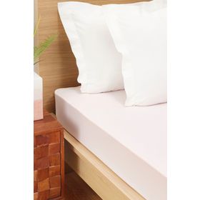Karaca Home Açık Pembe Penye Çift Kişilik Fitted Çarşaf