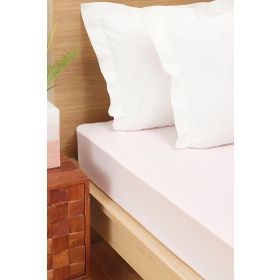 Karaca Home Açık Pembe Penye Çift Kişilik Fitted Çarşaf
