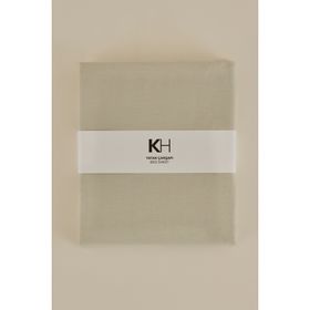 Karaca Home Adaçayı Basic %100 Pamuk Çift Kişilik Düz Çarşaf