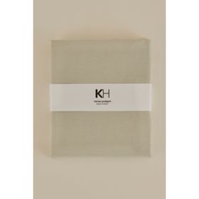 Karaca Home Adaçayı Basic %100 Pamuk Çift Kişilik Düz Çarşaf