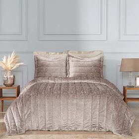 Karaca Home Alba Kahve 6 Parça Private Çift Kişilik Comfort Uyku Seti