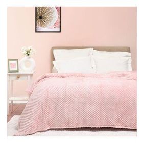 Karaca Home Alice Pudra Tek Kişilik Tomurcuk Battaniye