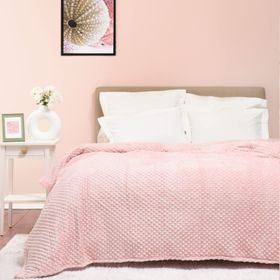 Karaca Home Alice Pudra Tek Kişilik Tomurcuk Battaniye