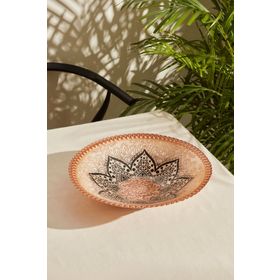 Karaca Home Alshiwa Kahverengi Dekoratif Tabak
