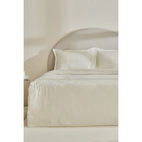 Karaca Home Alvin King Size Beyaz Nevresim Takımı