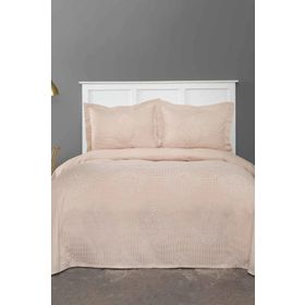 Karaca Home Amelie Bej Çift Kişilik Yatak Örtüsü Set