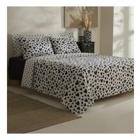 Karaca Home Amour Bliss %100 Pamuk Siyah Çift Kişilik Nevresim Takımı