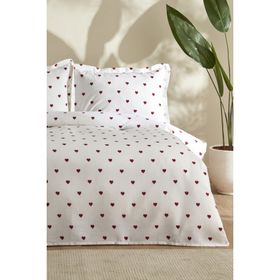 Karaca Home Amour Kırmızı Tek Kişilik Pike Takımı