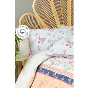 Karaca Home Andre Multi Çift Kişilik %100 Pamuk Fitted Nevresim Takımı