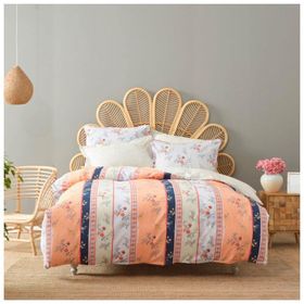 Karaca Home Andre Multi Çift Kişilik %100 Pamuk Fitted Nevresim Takımı