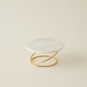 Karaca Home Angelina Gold 17x9 cm Mermer Dekoratif Mumluk