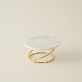 Karaca Home Angelina Gold 17x9 cm Mermer Dekoratif Mumluk