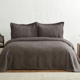 Karaca Home Angle Çift Kişilik Antrasit Yatak Örtüsü Seti