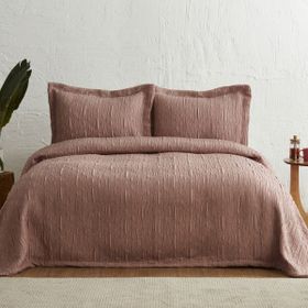 Karaca Home Angle Çift Kişilik Pudra Yatak Örtüsü Seti
