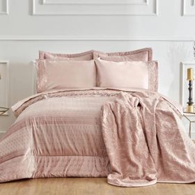 Karaca Home Anita Saten 8 Parça Rose Gold Çeyiz Seti