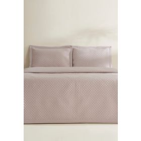 Karaca Home Anna Açık Mürdüm Çift Kişilik Yatak Örtüsü