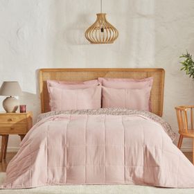 Karaca Home Anna Summer Comfort Pudra Tek Kişilik Müslin