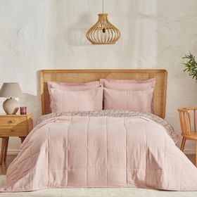 Karaca Home Anna Summer Comfort Pudra Tek Kişilik Müslin