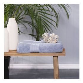 Karaca Home Aquasoft 85 cm x 150 cm Mavi Pamuk Banyo Havlusu