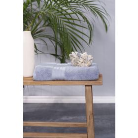 Karaca Home Aquasoft 85 cm x 150 cm Mavi Pamuk Banyo Havlusu