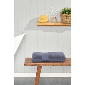 Karaca Home Aquasoft 85x150 cm Lacivert Pamuk Banyo Havlusu