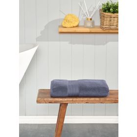 Karaca Home Aquasoft 85x150 cm Lacivert Pamuk Banyo Havlusu