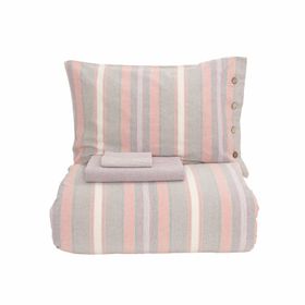 Karaca Home Arlo Terracotta Çift Kişilik İpliği Boyalı Nevresim Takımı